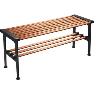 Essem Design Nostalgi Bænk 100 Cm / - Bænke Kobber Sort - 076601