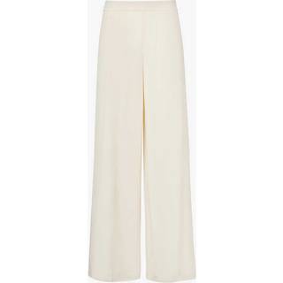 Joseph High-rise silk crÃªpe wide-leg pants - white - S