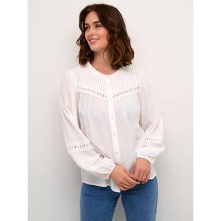 Kaffe KAfreya Bluse - Hvid - Str 44 - Damer