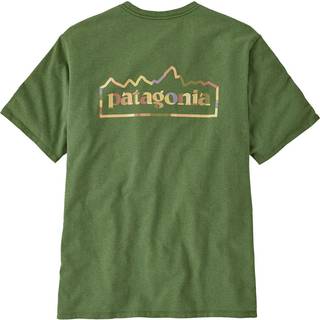 Patagonia Unity Fitz Responsibili T-shirt - S - terrain green