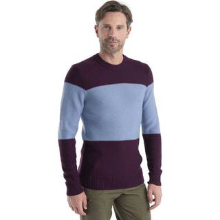 Icebreaker Waypoint Crewe Sweater Merino sweatere Herrer størrelse S farve lilla