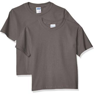 Gildan Unisex Child Ultra Cotton Youth T-shirt 2-Pack T-shirt Charcoal Stor USA