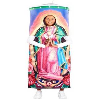 Bøn stearinlys kostume i ét stykke tunika | Voksen kostume | En størrelse passer mest