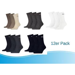 Puma 3-pak Sport Crew Socks - Anthracite - Str 47/49 * Kampagne *
