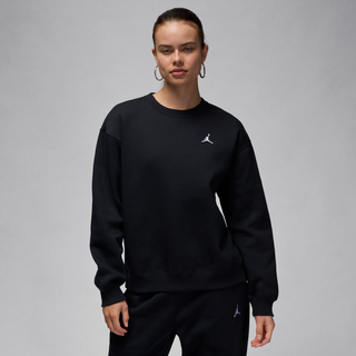 Jordan Brooklyn Fleece-sweatshirt med rund hals til kvinder - sort - M (EU 40-42)