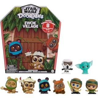 Star Wars Doorables Ewok Village Collection Peek Collectible Figures Kids Toys i alderen 5 op med bare leg