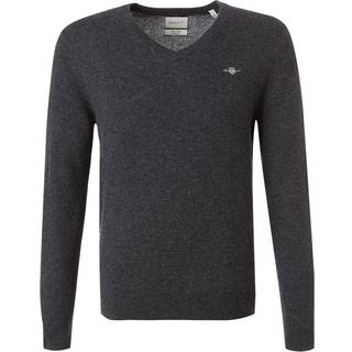 Gant Herren Pullover grau unifarben