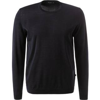 MAERZ Muenchen Herren Pullover blau unifarben
