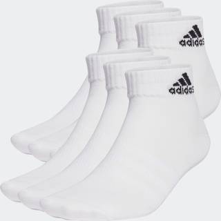 Thin and Light Sportswear ankelsokker, 6 par - White / Black - 43-45