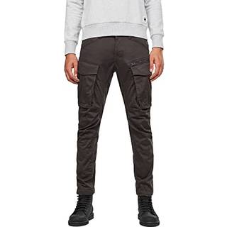 Rovic Zip 3D Regular Tapered Pants - Grey - Men