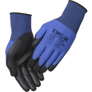 Thor Flex Basic Fingerdyppet nitrilhandske str 9 blå