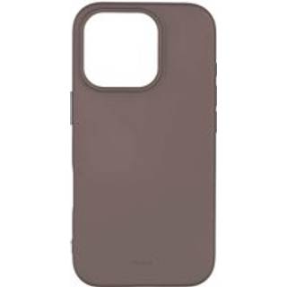 ONSALA Phone Case with Silicone Feel Chocolate - iPhone 16 Pro
