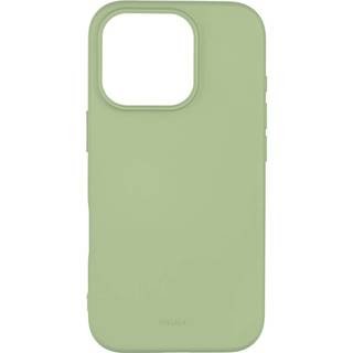ONSALA Phone Case with Silicone Feel Lime - iPhone 16 Pro