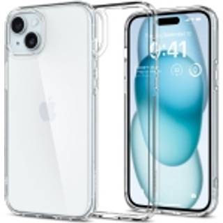 Spigen Ultra Hybrid (iPhone 15) - Gennemsigtig/rosa