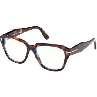 TOM FORD Kvinde FT5988-B 052 Optiske stel Acetat Havana Firkantet Normal