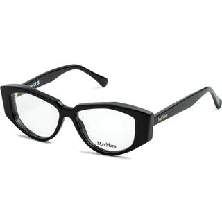 Max Mara Kvinde MM5159 001 Optiske stel Acetat Sort Rund Normal