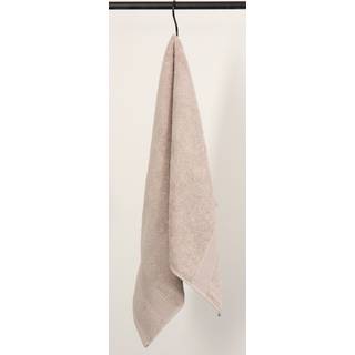 Økologisk håndklæde - 50x100 cm - 100% GOTS-certificeret bomuld - Sandfarvet håndklæde fra Premium By Borg
