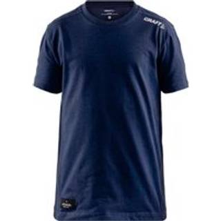 Craft 1907390 community mix ss tee jr Børn / Sports T-shirt / T-shirt NAVY 134/140