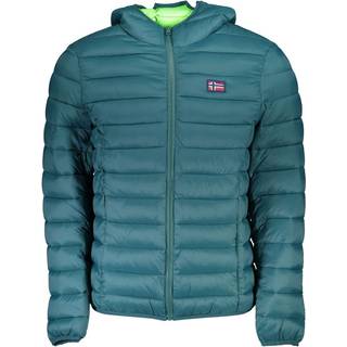 Norway 1963 Elegant Green Hooded Jacket with Multiple Pockets