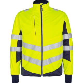 ENGEL Safety softshelljakke Gul/Blue Ink 1158-237 5XL