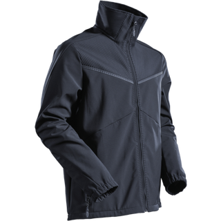 MASCOT CUSTOMIZED softshell jakke, mørk marine - 2XL