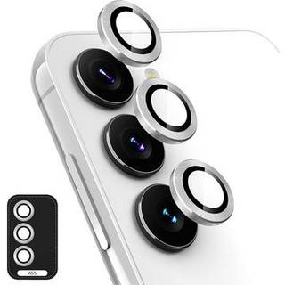 Samsung Galaxy A55 Hat Prince Kamera Linse Skærmbeskyttelse Hærdet Glas - Sølv