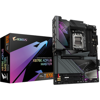 GIGABYTE X870E AORUS MASTER Bundkort - AMD X870E - AMD AM5 socket - DDR5 RAM - ATX