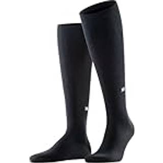 Burlington Dublin Cotton Knee High Sock - Black - Str 40/46