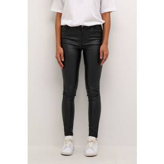 Kaffe Ada Coated Jeans Bukser 10501814 Black Deep (34)