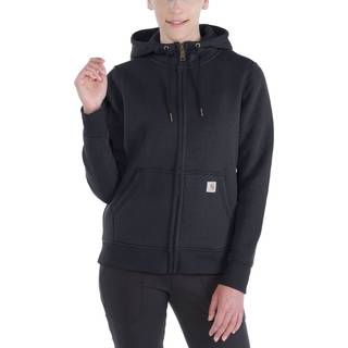 Carhartt Women's Clarksburg Zip Sweatshirt Hoodie Damer størrelse XS farve sort