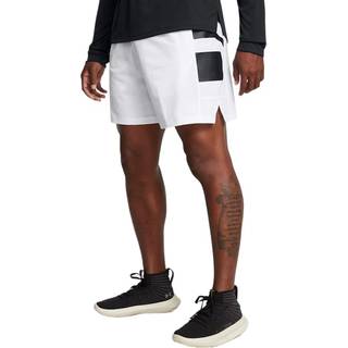 Under Armour Zone Woven Men's 7" Shorts White / Racer Red / Black XXL