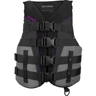 O'Neill Women's Superlite USCG Life Vest Black/Smoke/Black: Ultra Violet L