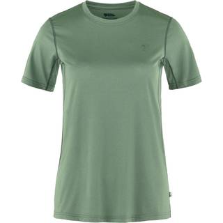 Fjällräven Women's Abisko Day Hike S/S Funktionsshirt Damer størrelse M farve grøn