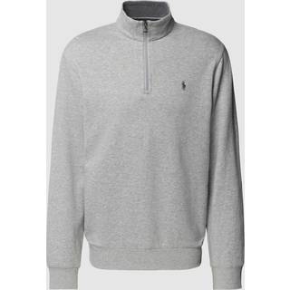 Polo Ralph Lauren Double Knit Half-Zip Sweater Andover Heather