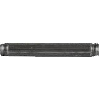 Nippelrør 3/8''-200mm sort