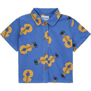Bobo Choses Acoustic Guitar Kortærmet Skjorte Til Baby Blå 18 Months  Blå  18 måneder  unisex