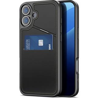 DUX DUCIS iPhone 16 Cover med kortslot - Sort