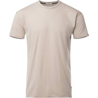 Aclima Lightwool 180 Classic Tee Merino-shirt Herrer størrelse S farve grå/beige