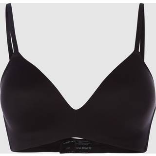 Schiesser Invisible Soft Bra With Underwired Bra - Black - B 85
