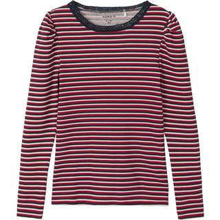 Slim Fit Top Med Lange Ærmer