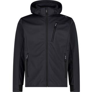 CMP Jacket Zip Hood 34A2937 Softshelljakke Herrer størrelse 58 farve sort