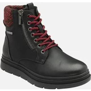 Lotus Lotus Black Waterproof Ankle Boots