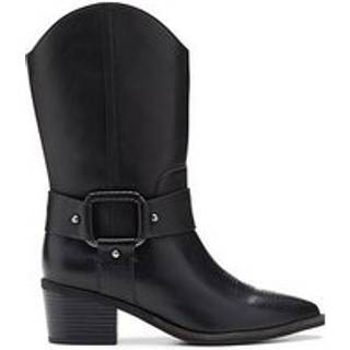 Clarks Clarks Black Leather Morzine Rise Western Boots