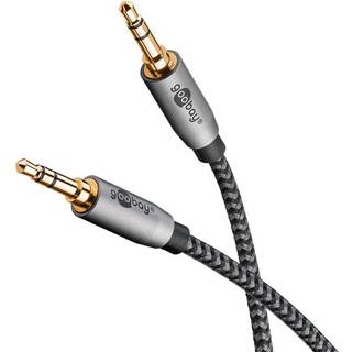 Goobay lydtilslutningskabel AUX, 3,5 mm stereo, 0,5 m