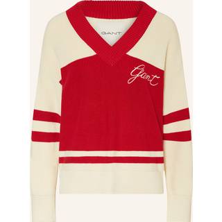GANT Varsity Cotton V-hals TrøjeSmall