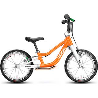 woom ORIGINAL 1 PLUS - 14 tommer Løbecykel - Til børn i alderen 3-4,5 år  - flame orange