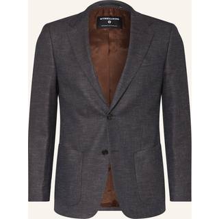 Strellson Herren Sakko braun meliert Slim Fit