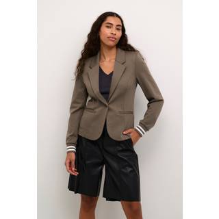 Kaffe Kinnie Blazer Jakker 10550800 Major Brown/Chalk Stripe (XS)