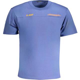 K-WAY Blue Cotton T-Shirt