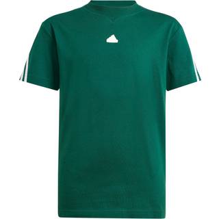 Future Icons 3-Stripes T-shirt - Collegiate Green / White - 152
